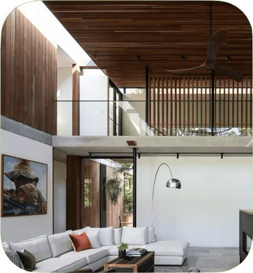 Modern interior house painting in a Northern Beaches home by Limitless Painting