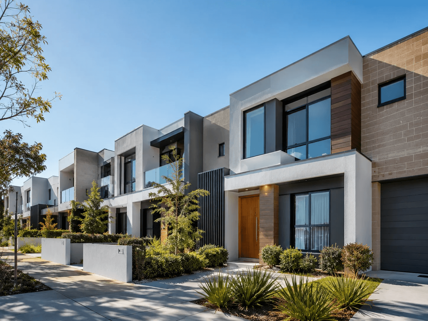 Strata painting services for Sydney townhouses by Limitless Painting
